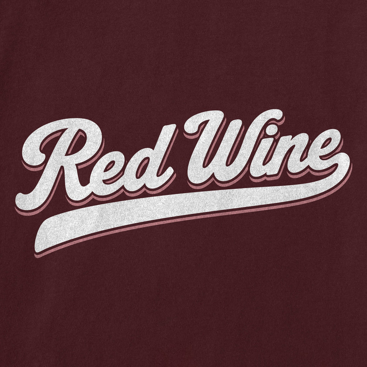 Women's Red Wine Ballyard Script Short Sleeve Crusher Tee product image 2