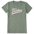 Women's Turkey Ballyard Script Short Sleeve Crusher Tee product image 1