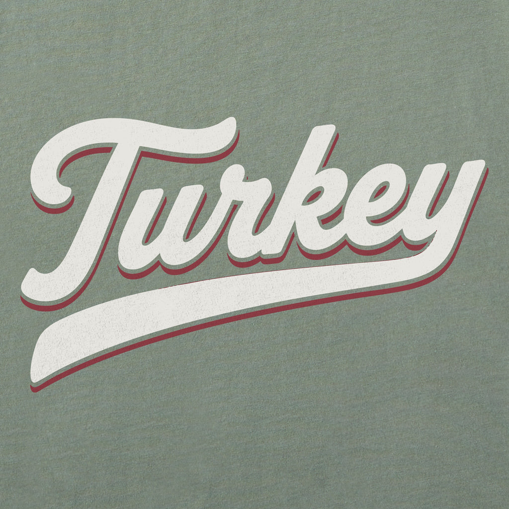 Kids Turkey Ballyard Script Short Sleeve Crusher Tee product image 2