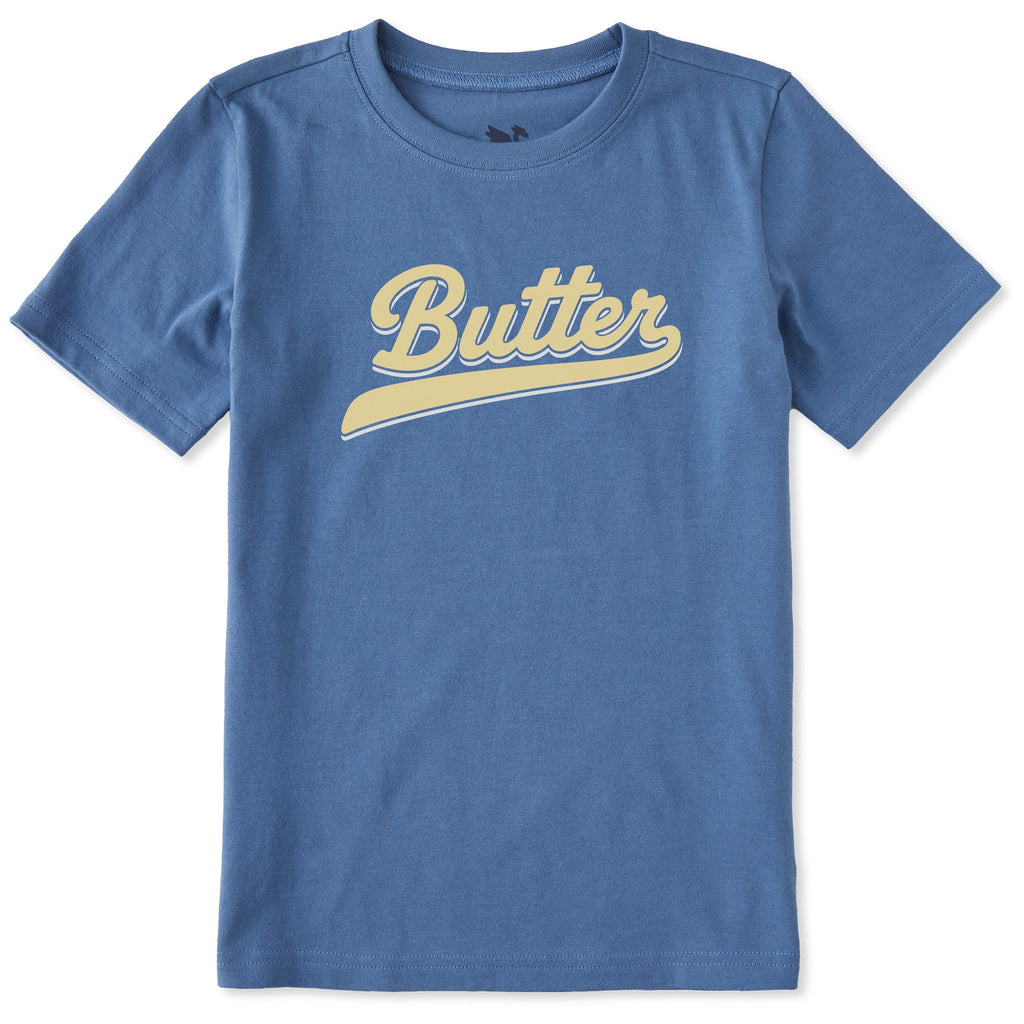 Kids Butter Ballyard Script Short Sleeve Crusher Tee product image 1