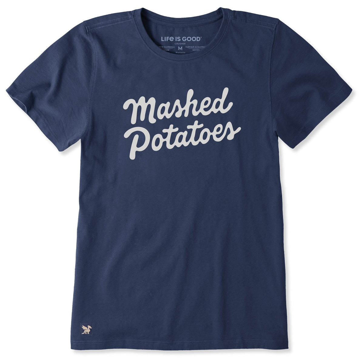 Women's Mashed Potatoes Scripty Short Sleeve Crusher Tee product image 1