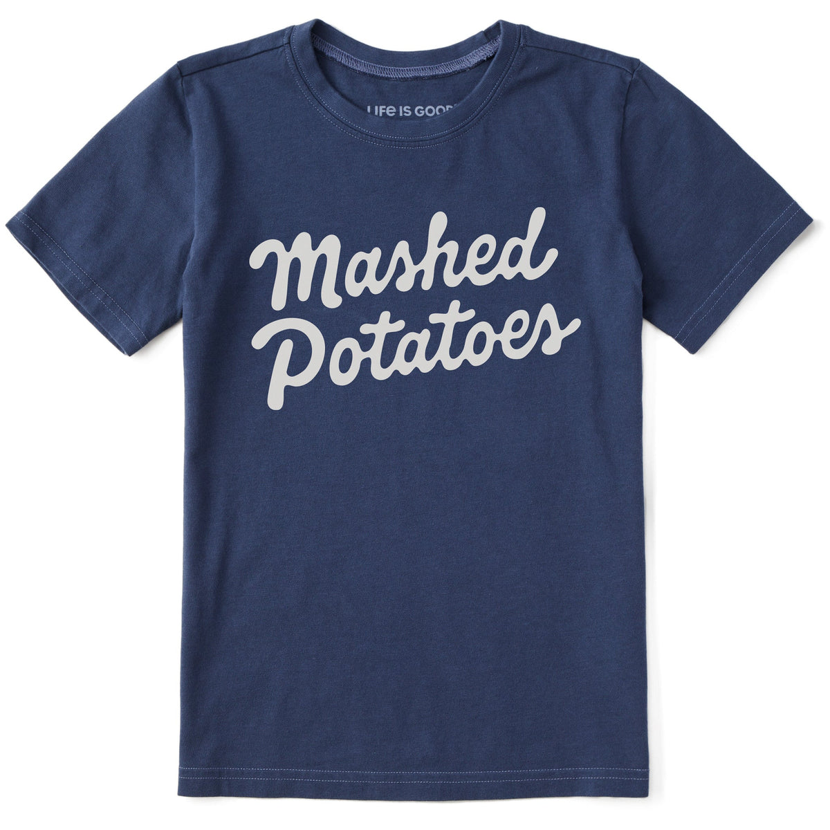 Kids Mashed Potatoes Scripty Short Sleeve Crusher Tee product image 1