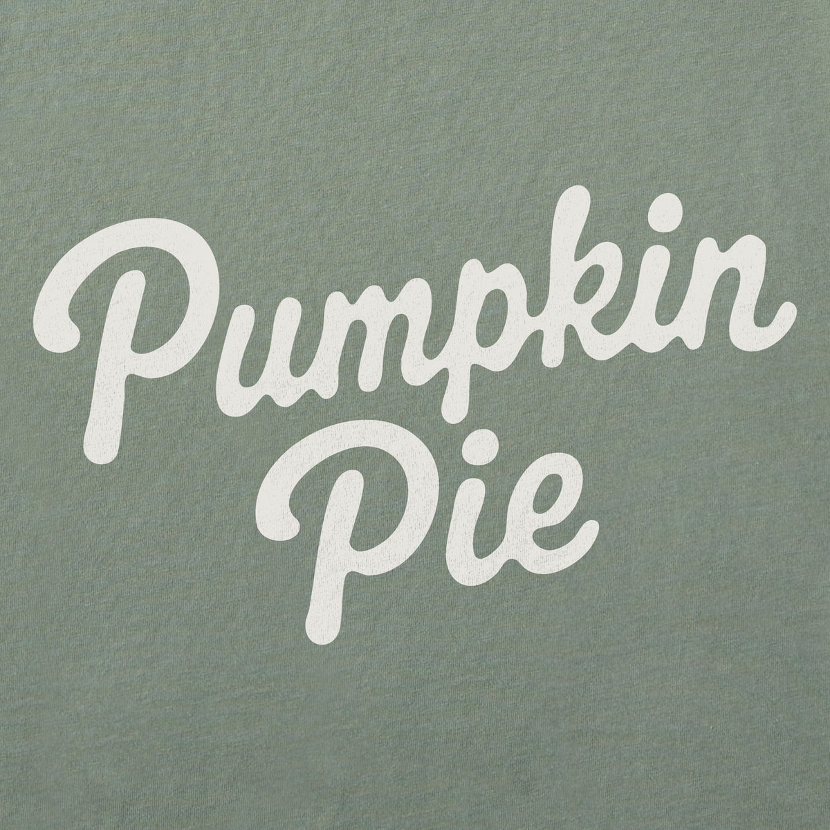 Women's Pumpkin Pie Scripty Short Sleeve Crusher Boxy Tee product image 2
