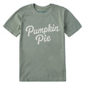 Kids Pumpkin Pie Scripty Short Sleeve Crusher Tee product image 1