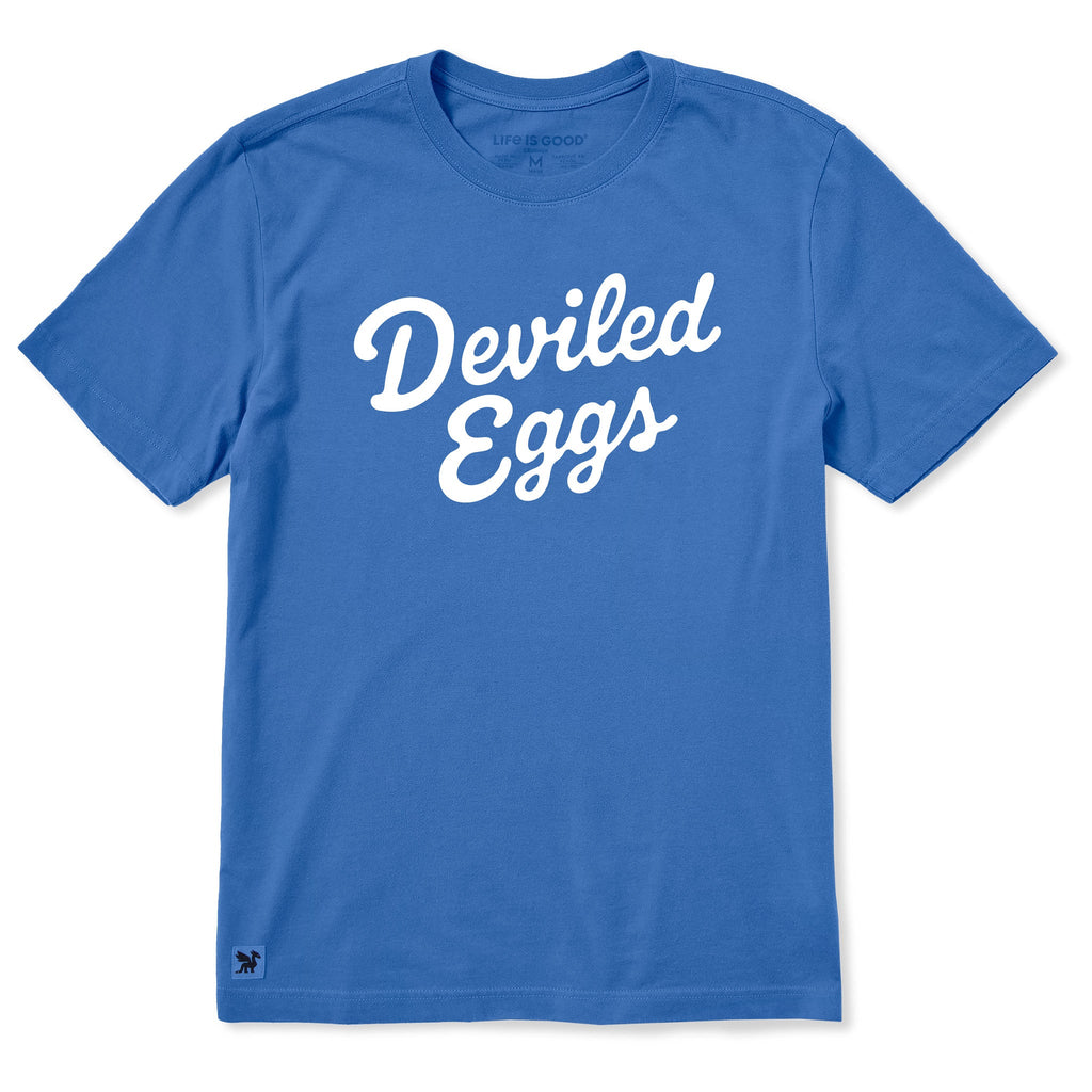 Men's Deviled Eggs Scripty Short Sleeve Crusher Tee product image 1