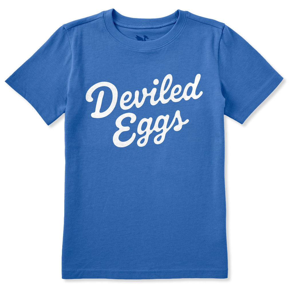 Kids Deviled Eggs Scripty Short Sleeve Crusher Tee product image 1