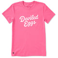 Women's Deviled Eggs Scripty Short Sleeve Crusher Tee product image 1