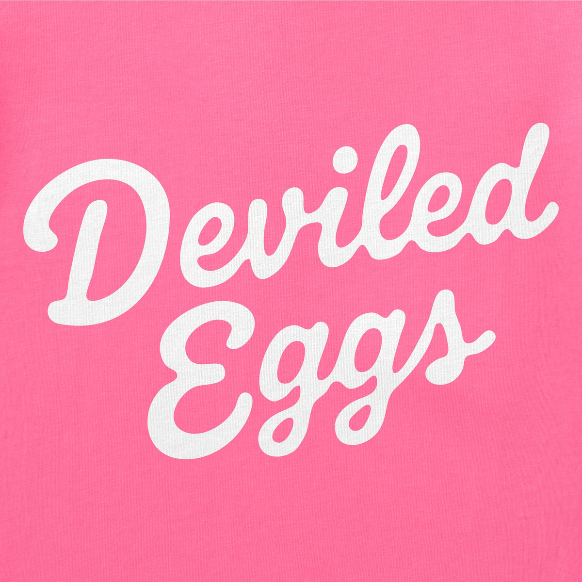 Women's Deviled Eggs Scripty Short Sleeve Crusher Tee product image 2