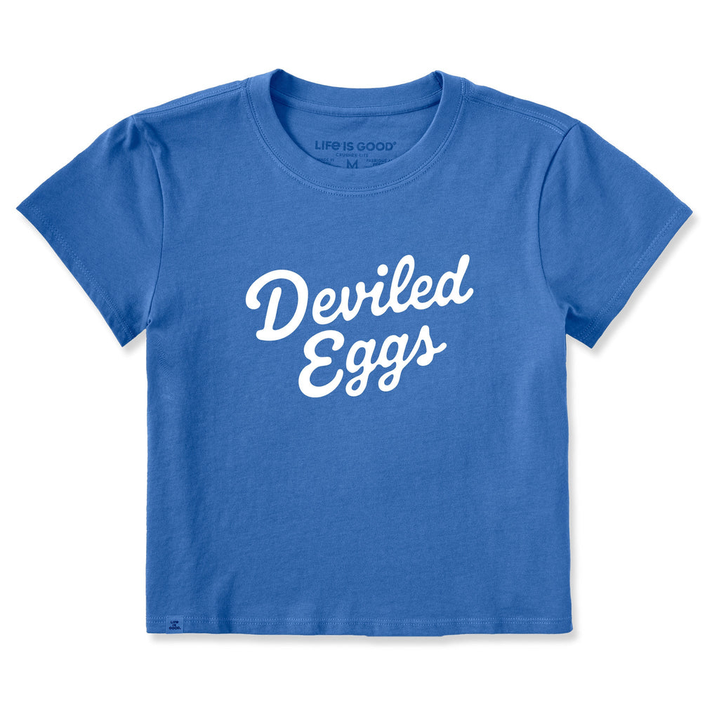 Women's Deviled Eggs Scripty Crusher-LITE Shrunken Tee product image 1
