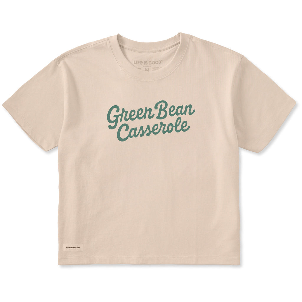 Women's Green Bean Casserole Scripty Short Sleeve Crusher product image 1