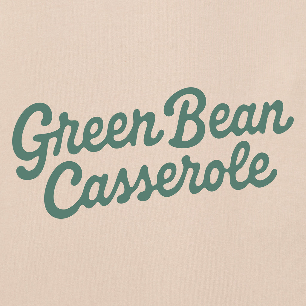 Men's Green Bean Casserole Scripty Short Sleeve Crusher Tee product image 2