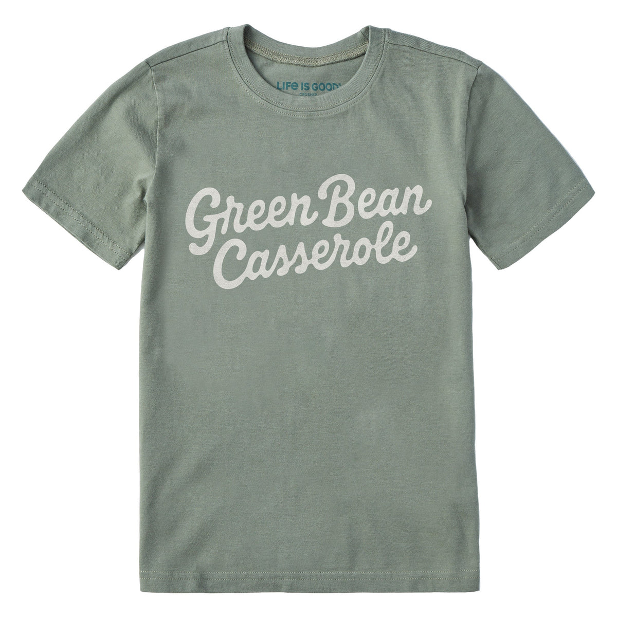 Kids Green Bean Casserole Scripty Short Sleeve Crusher Tee product image 1