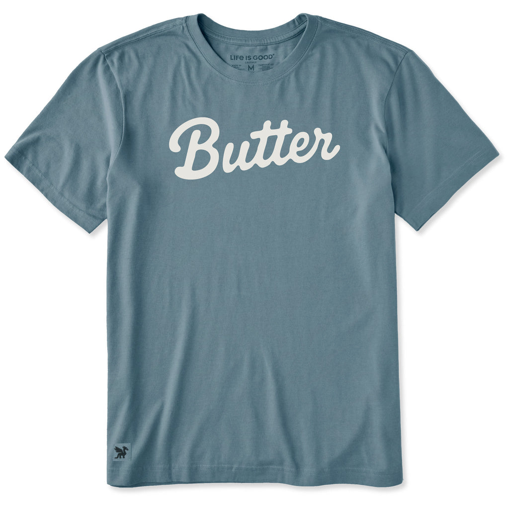 Men's Butter Scripty Short Sleeve Crusher Tee product image 1