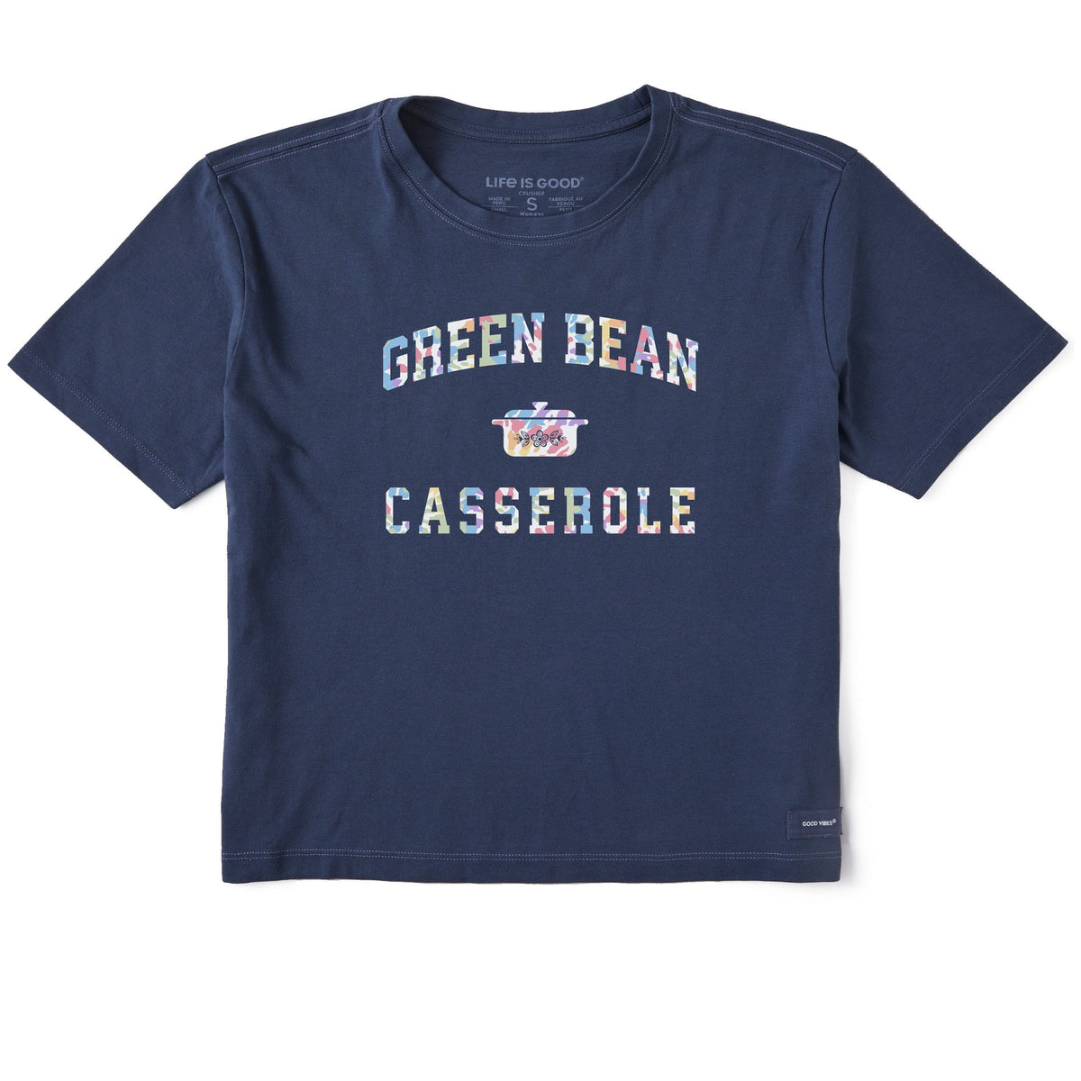 Women's Green Bean Casserole Tie Dye Arch Short Sleeve product image 1