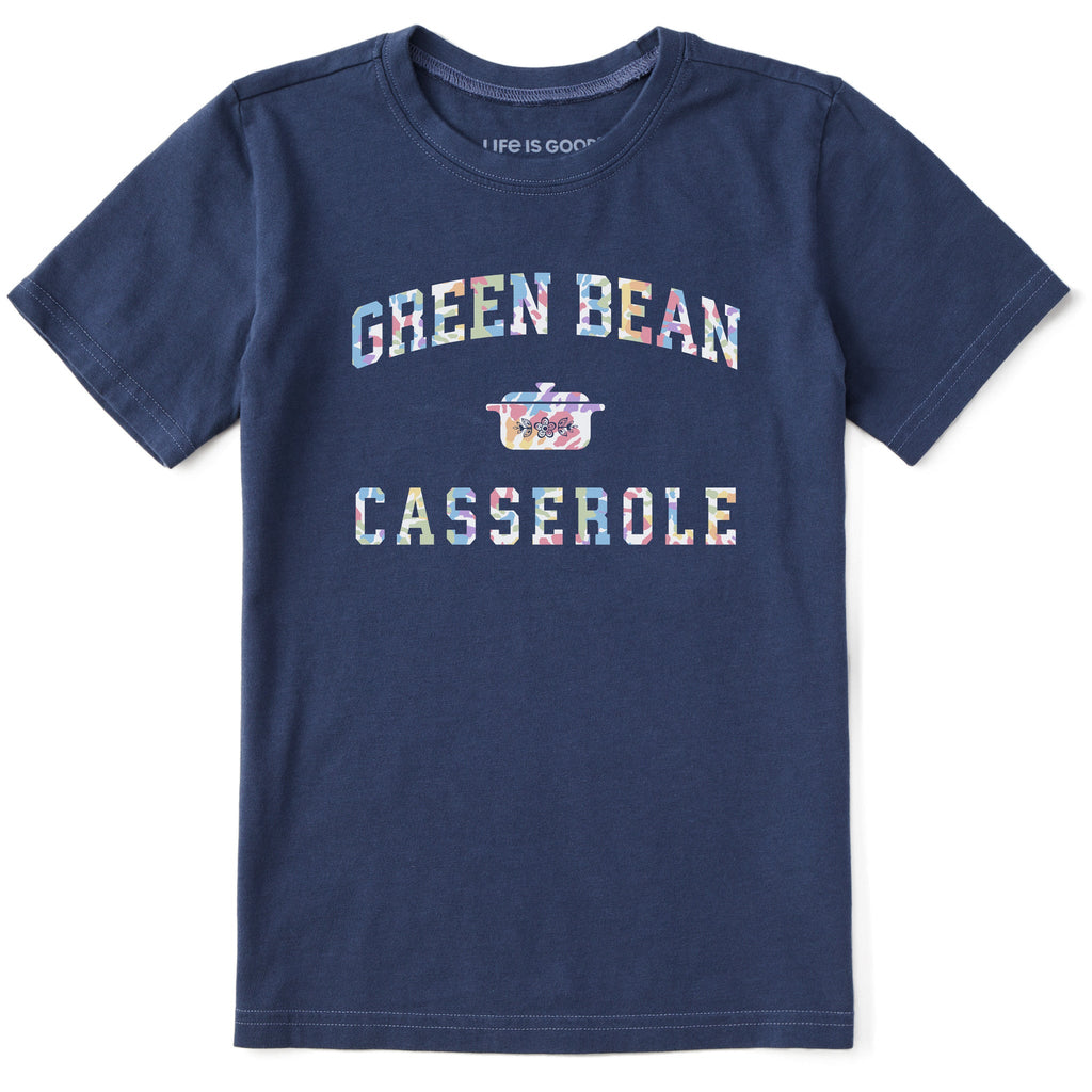 Kids Green Bean Casserole Tie Dye Arch Short Sleeve Crusher product image 1