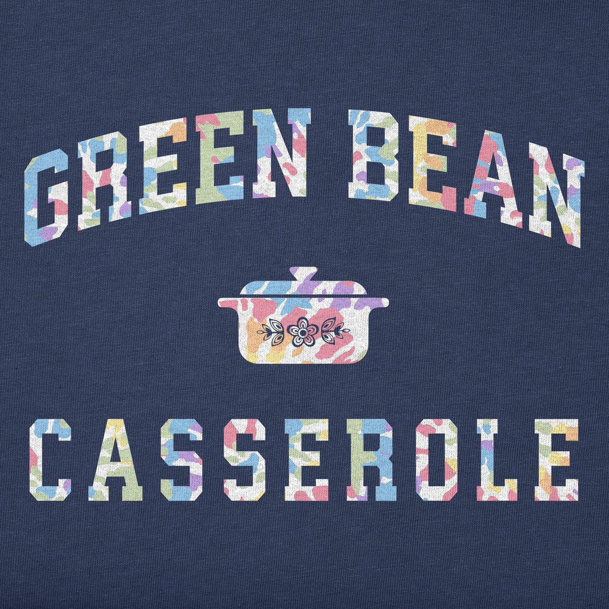 Kids Green Bean Casserole Tie Dye Arch Short Sleeve Crusher product image 2