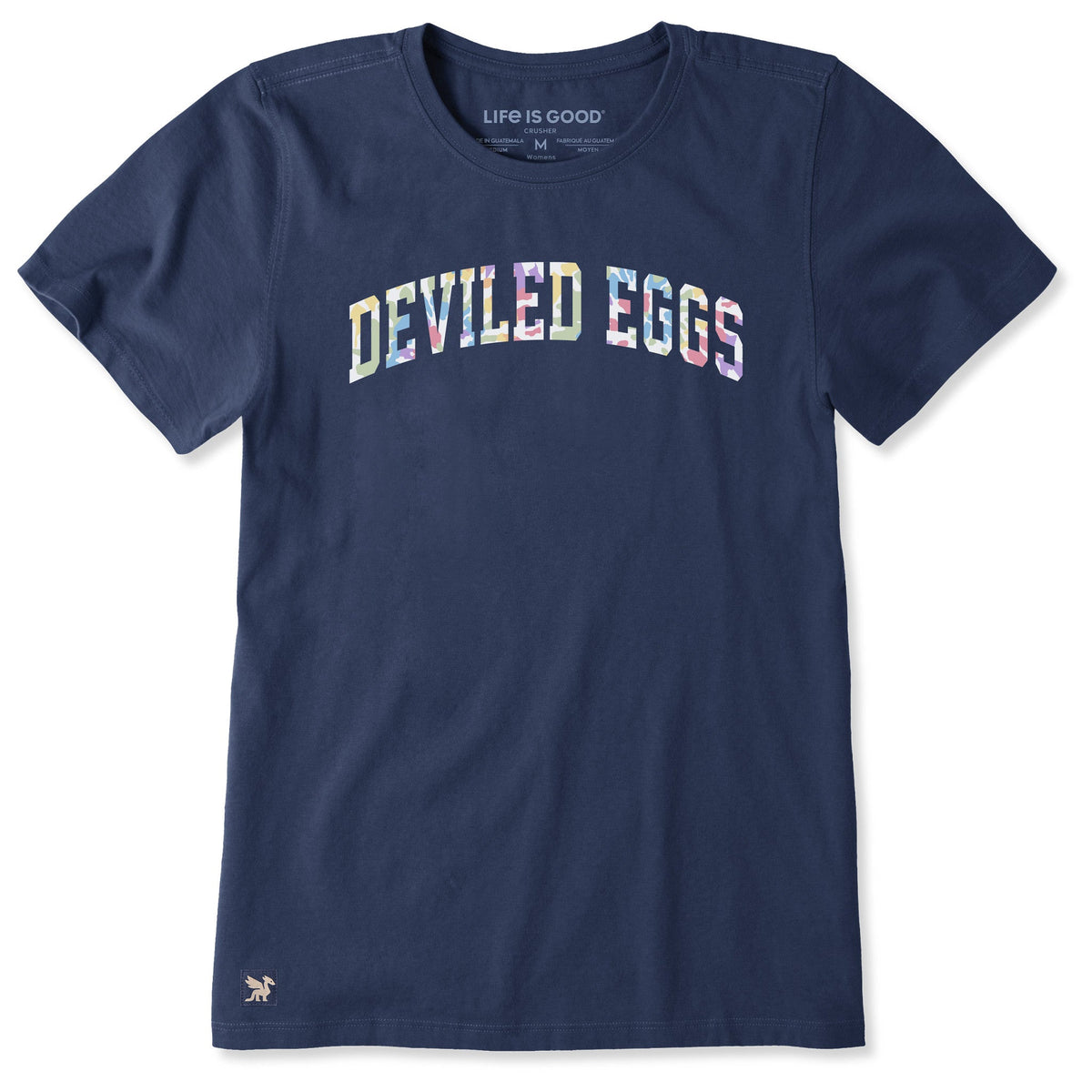 Women's Deviled Eggs Tie Dye Arch Short Sleeve Crusher Tee product image 1