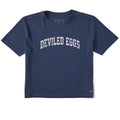 Women's Deviled Eggs Tie Dye Arch Short Sleeve Crusher Boxy product image 1