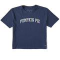 Women's Pumpkin Pie Tie Dye Arch Short Sleeve Crusher Boxy product image 1