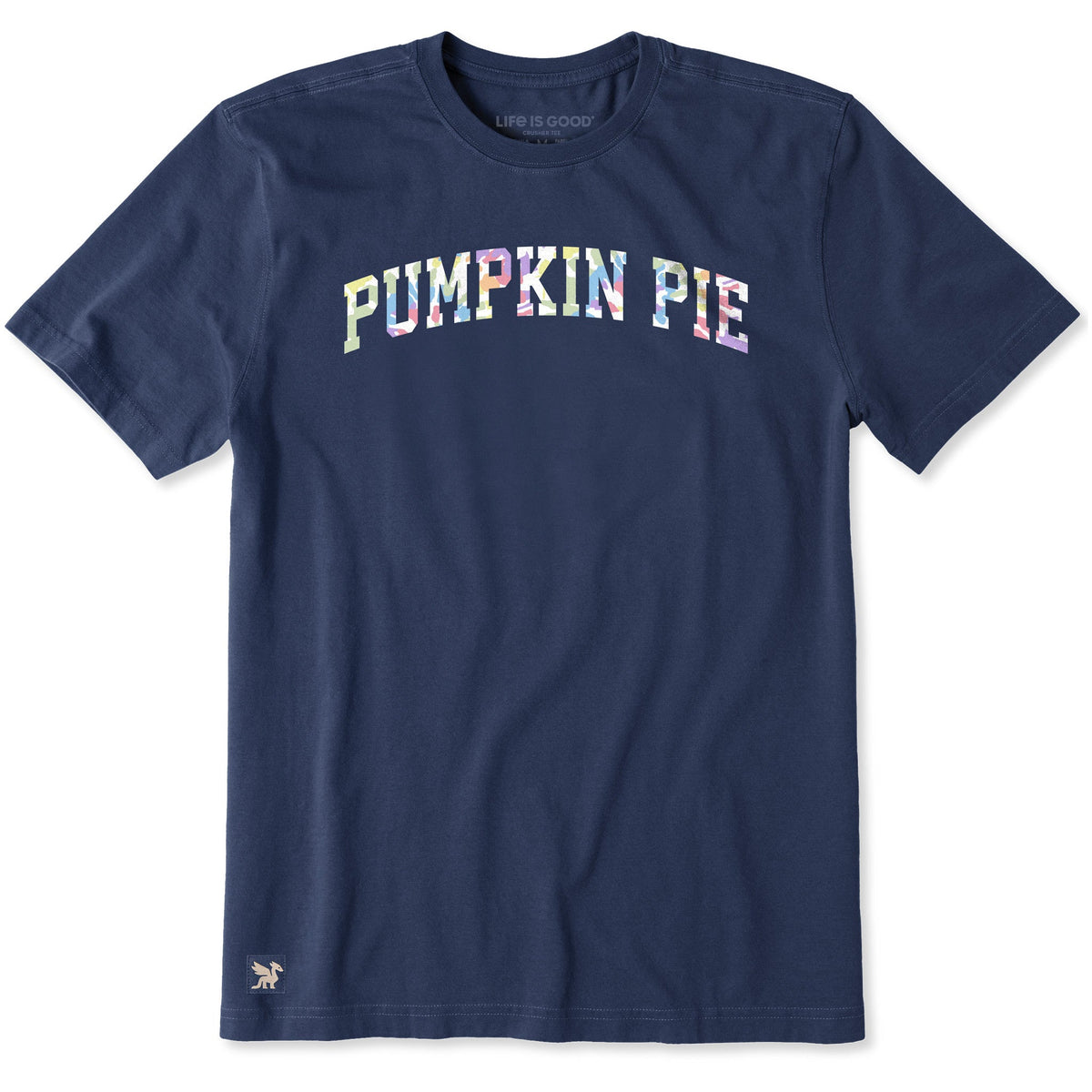 Men's Pumpkin Pie Tie Dye Arch Short Sleeve Crusher Tee product image 1