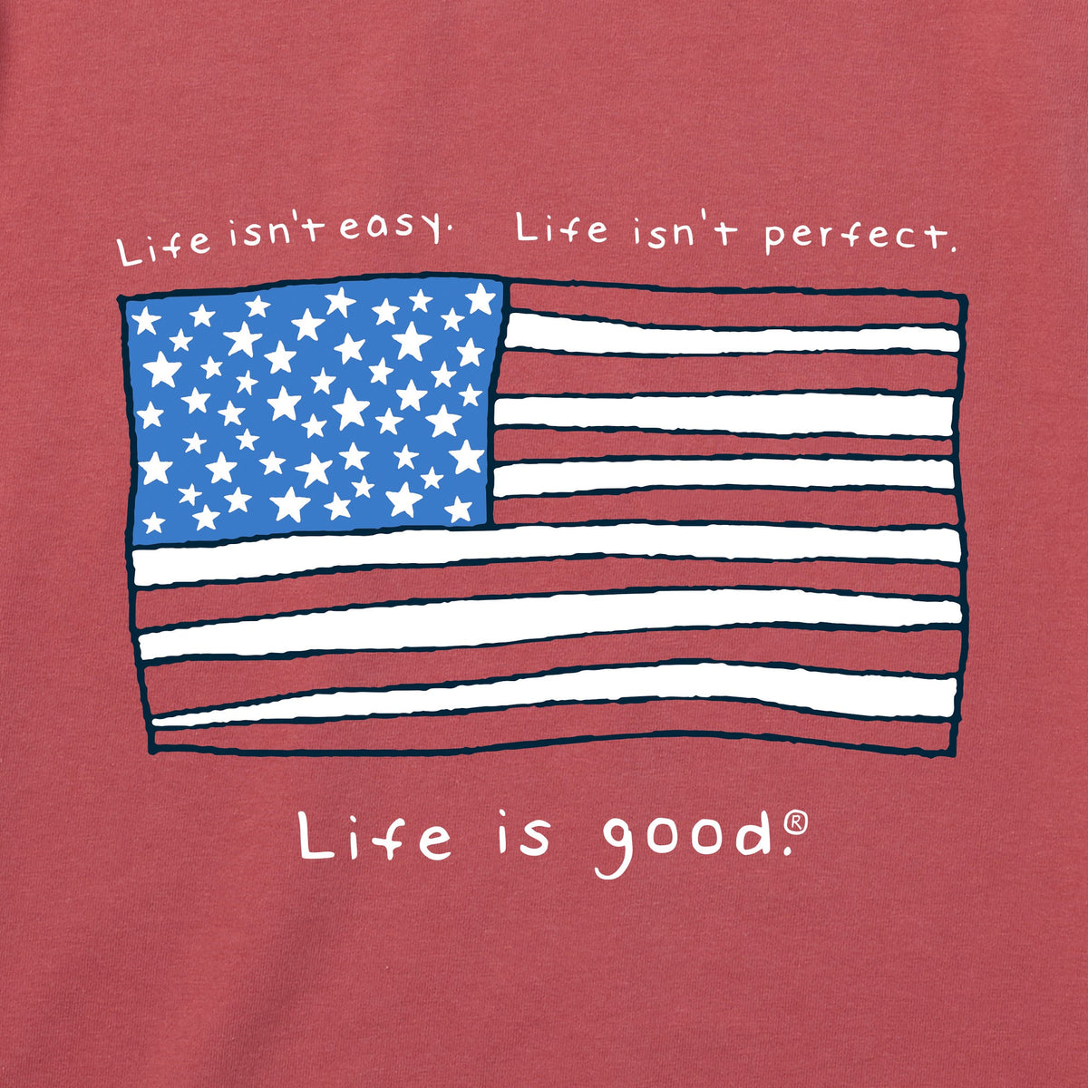 Women's Life is Good America Short Sleeve Crusher Vee product image 2