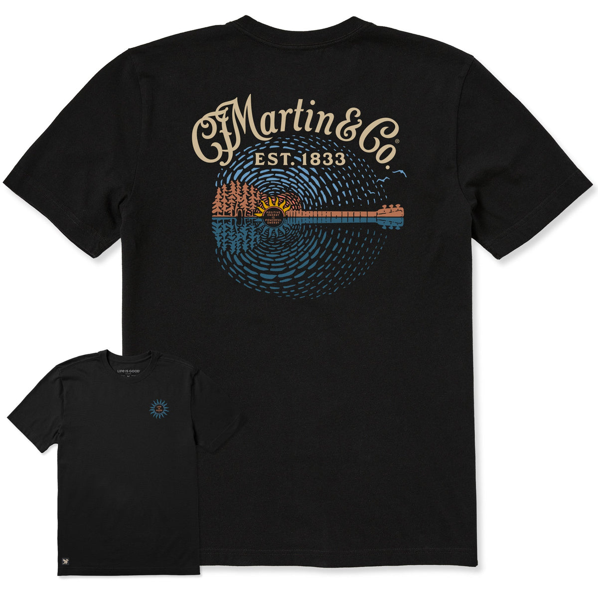 Men's Martin Guitarscape Short Sleeve Crusher Tee product image 1