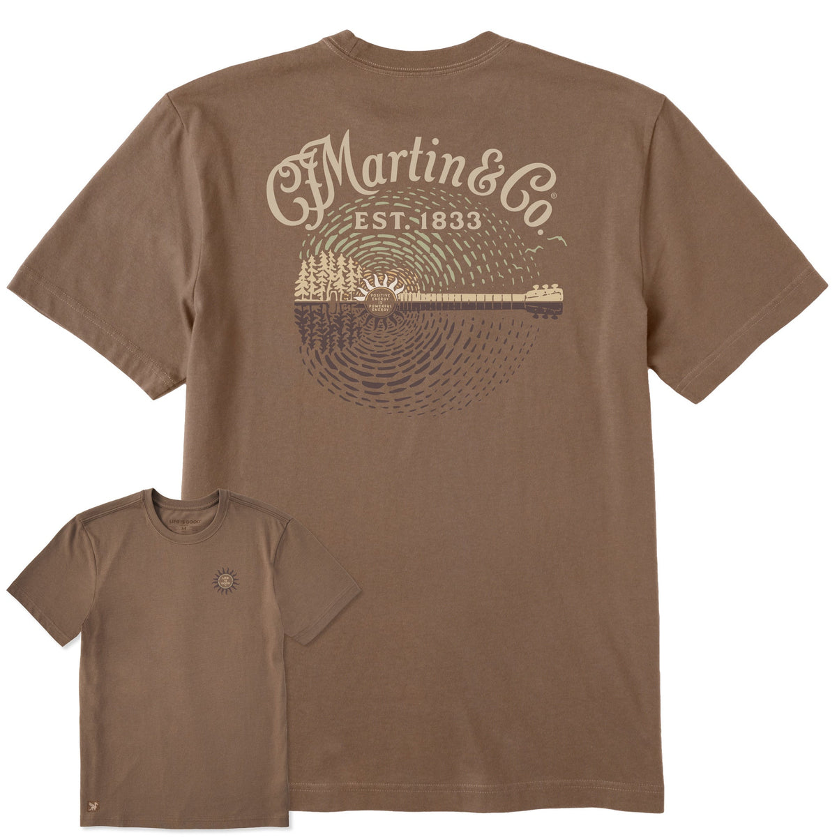 Men's Martin Guitarscape Short Sleeve Crusher Tee product image 7