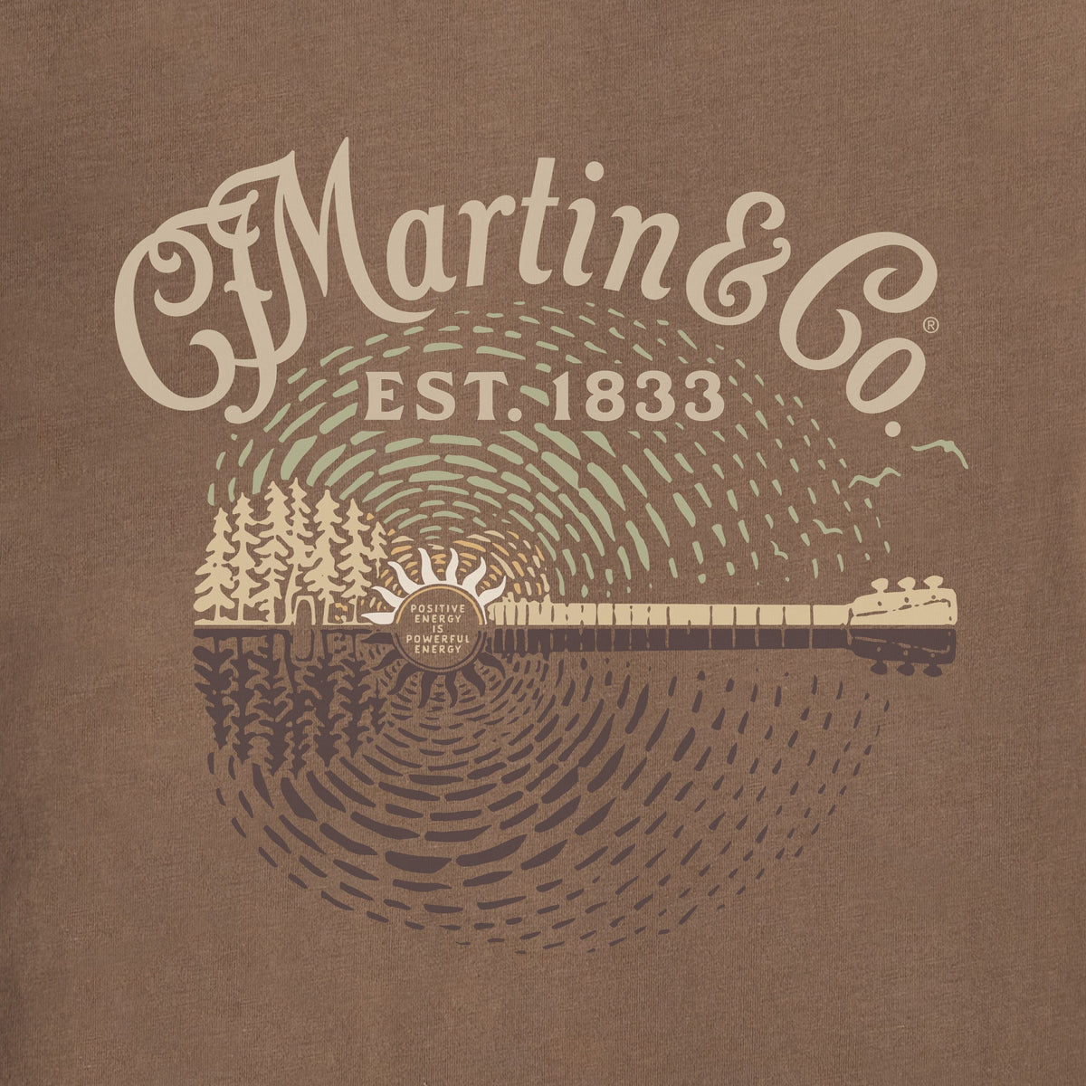 Men's Martin Guitarscape Short Sleeve Crusher Tee product image 8