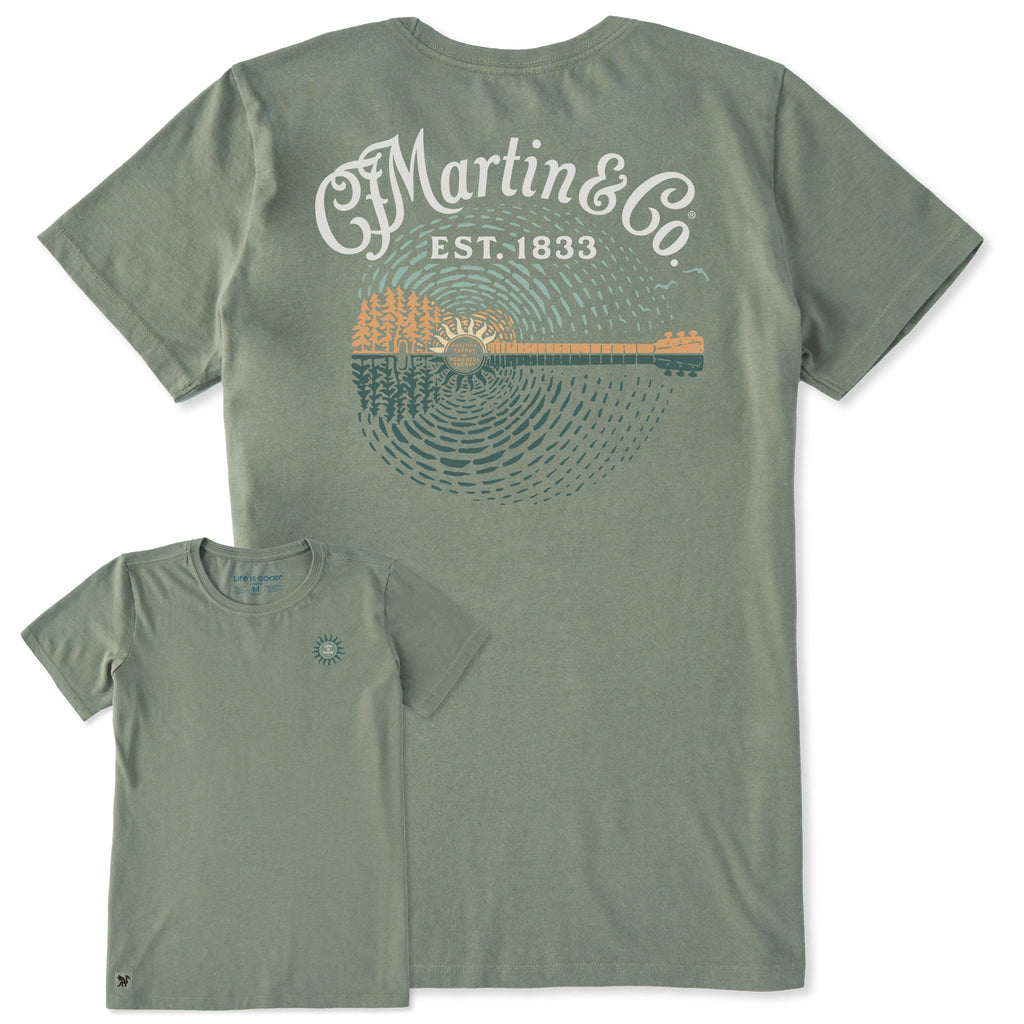 Women's Martin Guitarscape Short Sleeve Crusher Tee product image 4