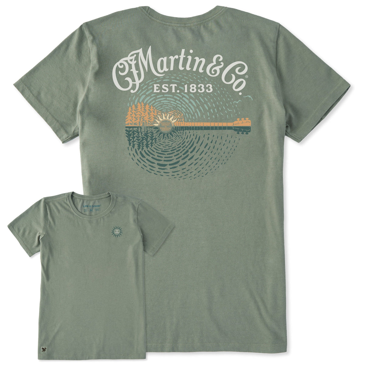 Women's Martin Guitarscape Short Sleeve Crusher Tee product image 4