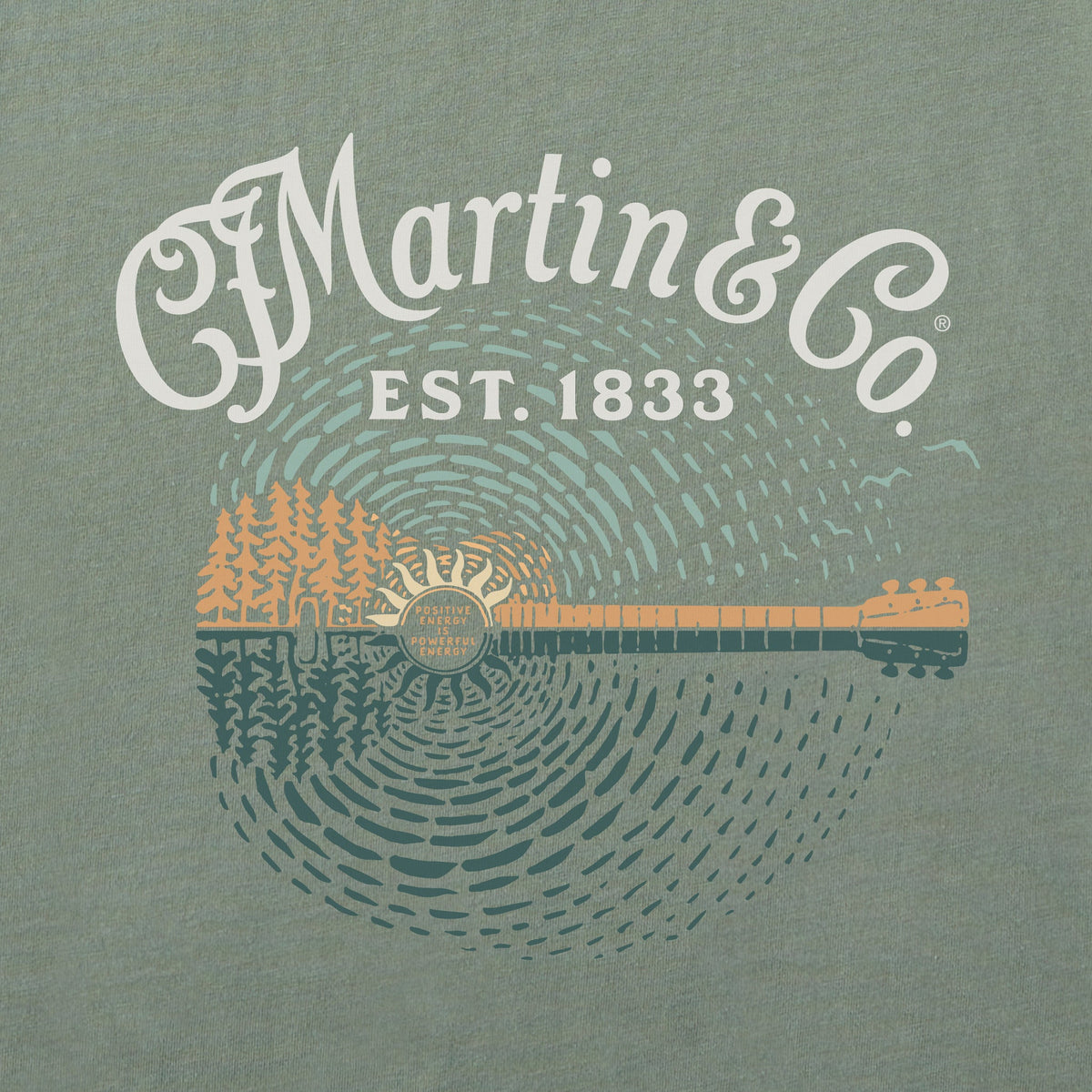 Women's Martin Guitarscape Short Sleeve Crusher Tee product image 5