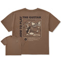 Women's How to Play Guitar Short Sleeve Crusher Boxy Tee product image 1
