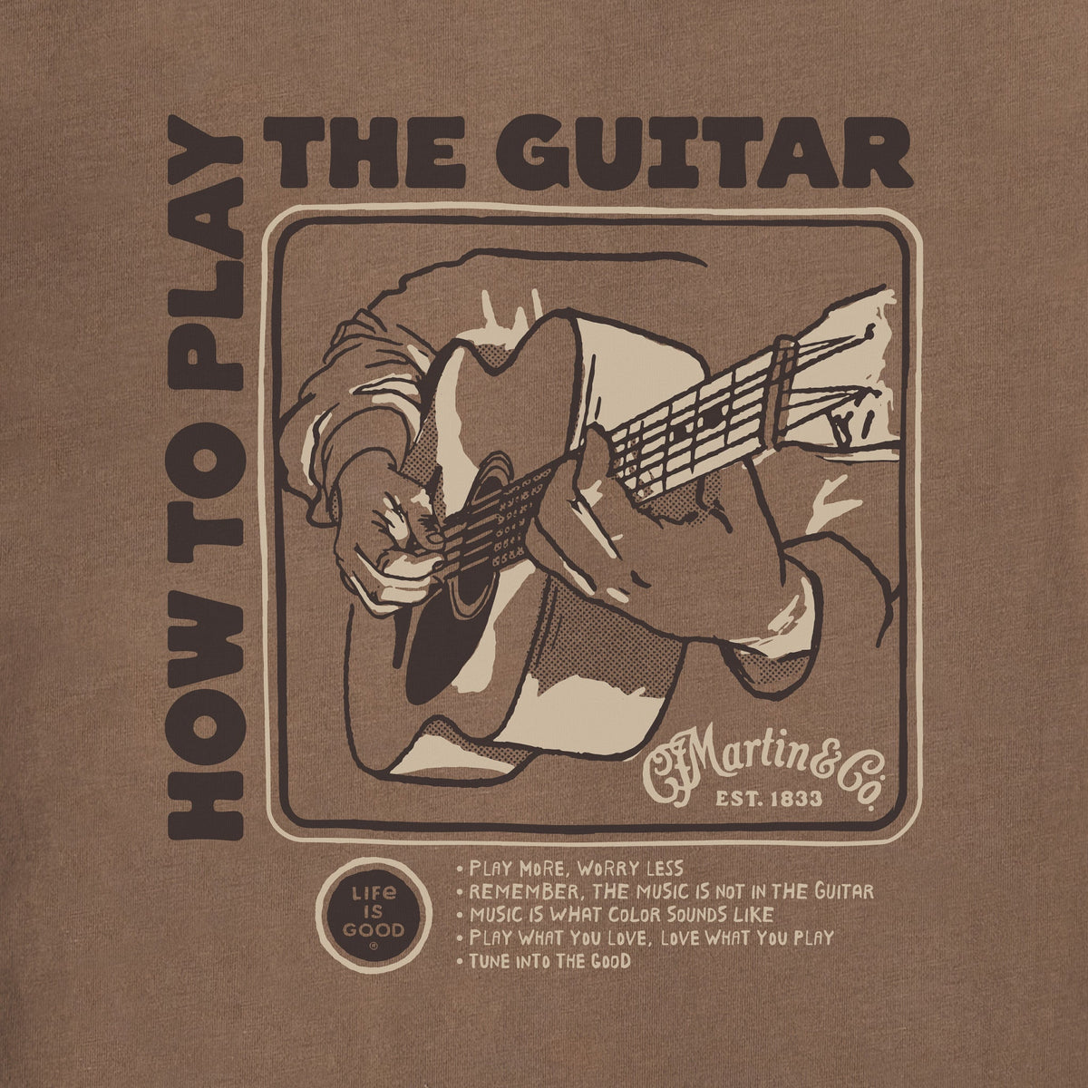 Women's How to Play Guitar Short Sleeve Crusher Boxy Tee product image 2