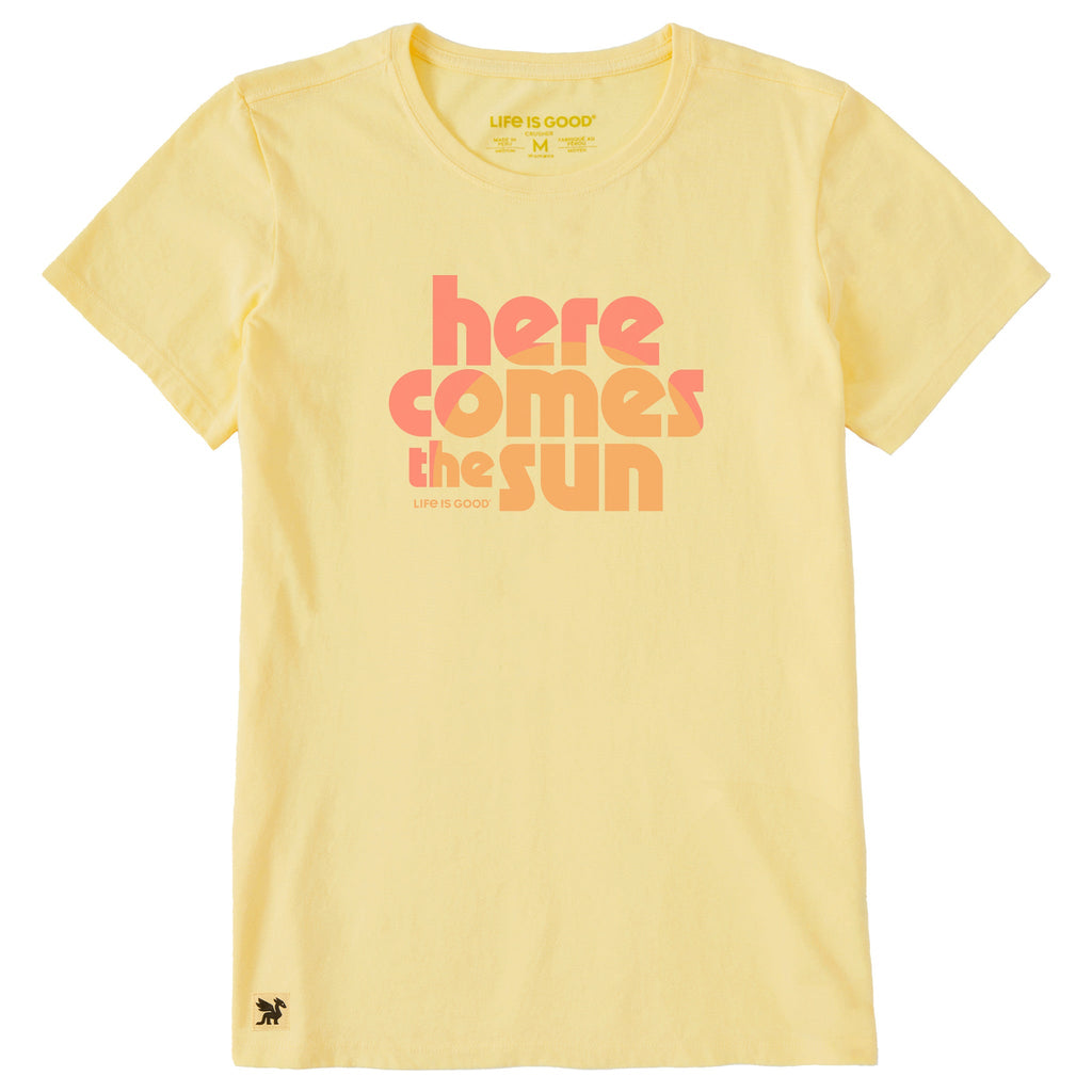 Women's Here Comes the Sun Throwback Short Sleeve Crusher product image 1