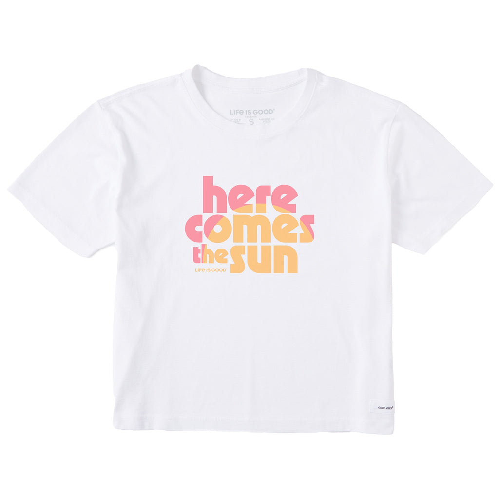 Women's Here Comes the Sun Throwback Short Sleeve Crusher product image 1
