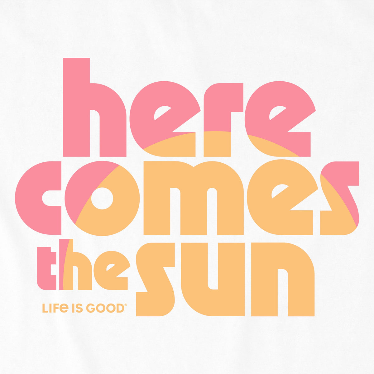 Women's Here Comes the Sun Throwback Short Sleeve Crusher product image 2