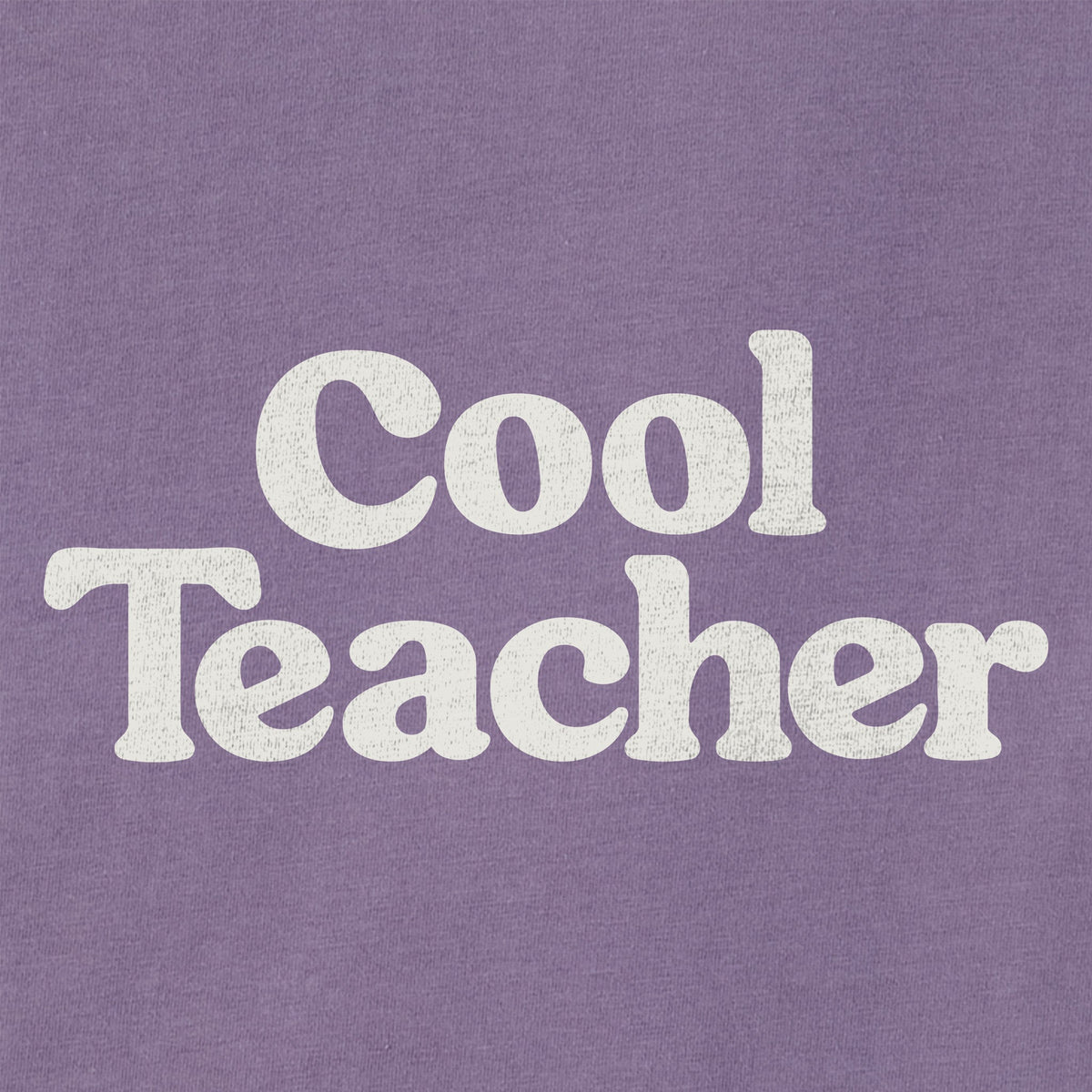 Women's One Cool Teacher Short Sleeve Crusher Tee product image 2