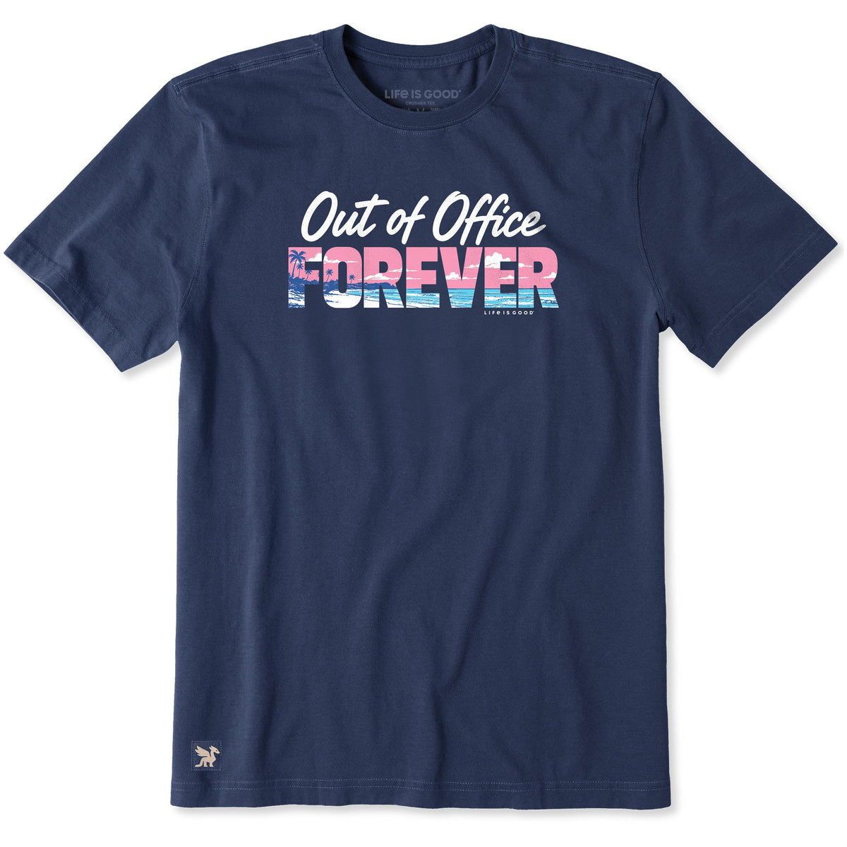 Men's Out of Office Forever Beach Short Sleeve Crusher Tee product image 1