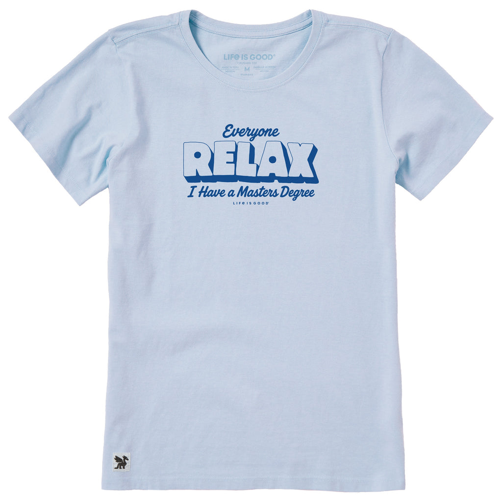 Women's Everyone Relax Stack Short Sleeve Crusher Tee product image 1