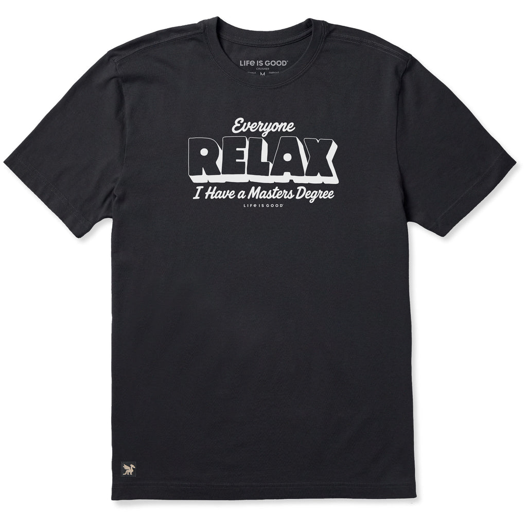 Men's Everyone Relax Stack Short Sleeve Crusher Tee product image 1