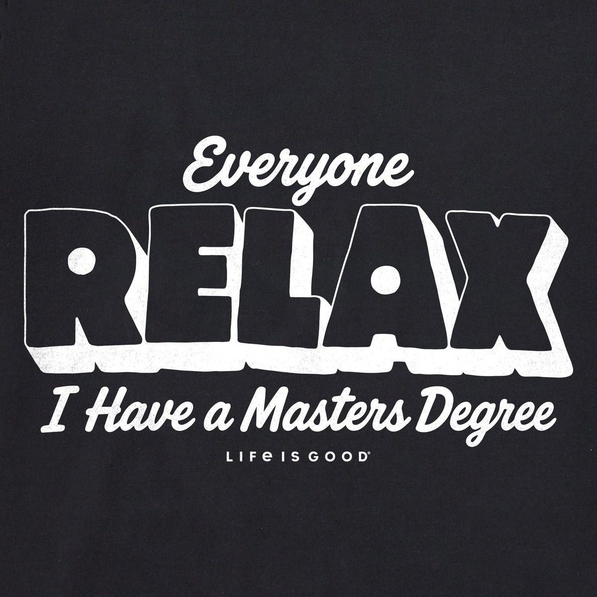 Men's Everyone Relax Stack Short Sleeve Crusher Tee product image 2