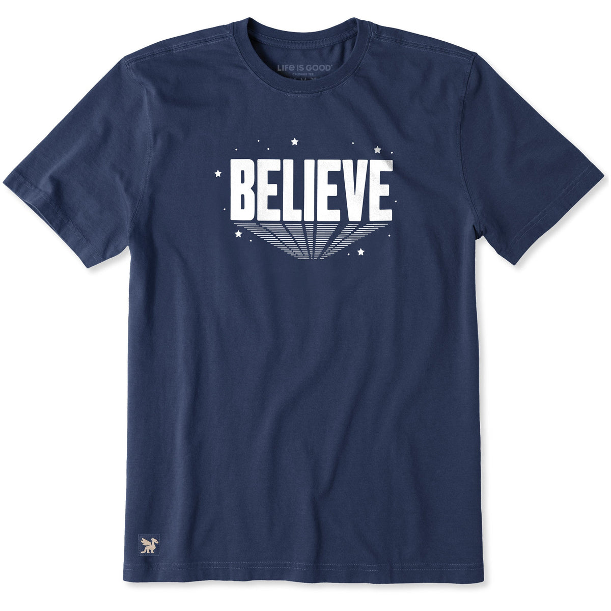 Men's Believe Stars Short Sleeve Crusher Tee product image 1