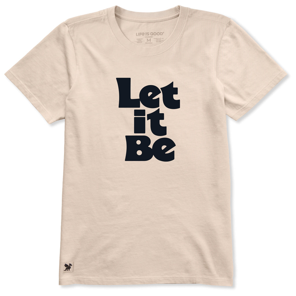 Women's Let it Be Stack Short Sleeve Crusher Tee product image 1