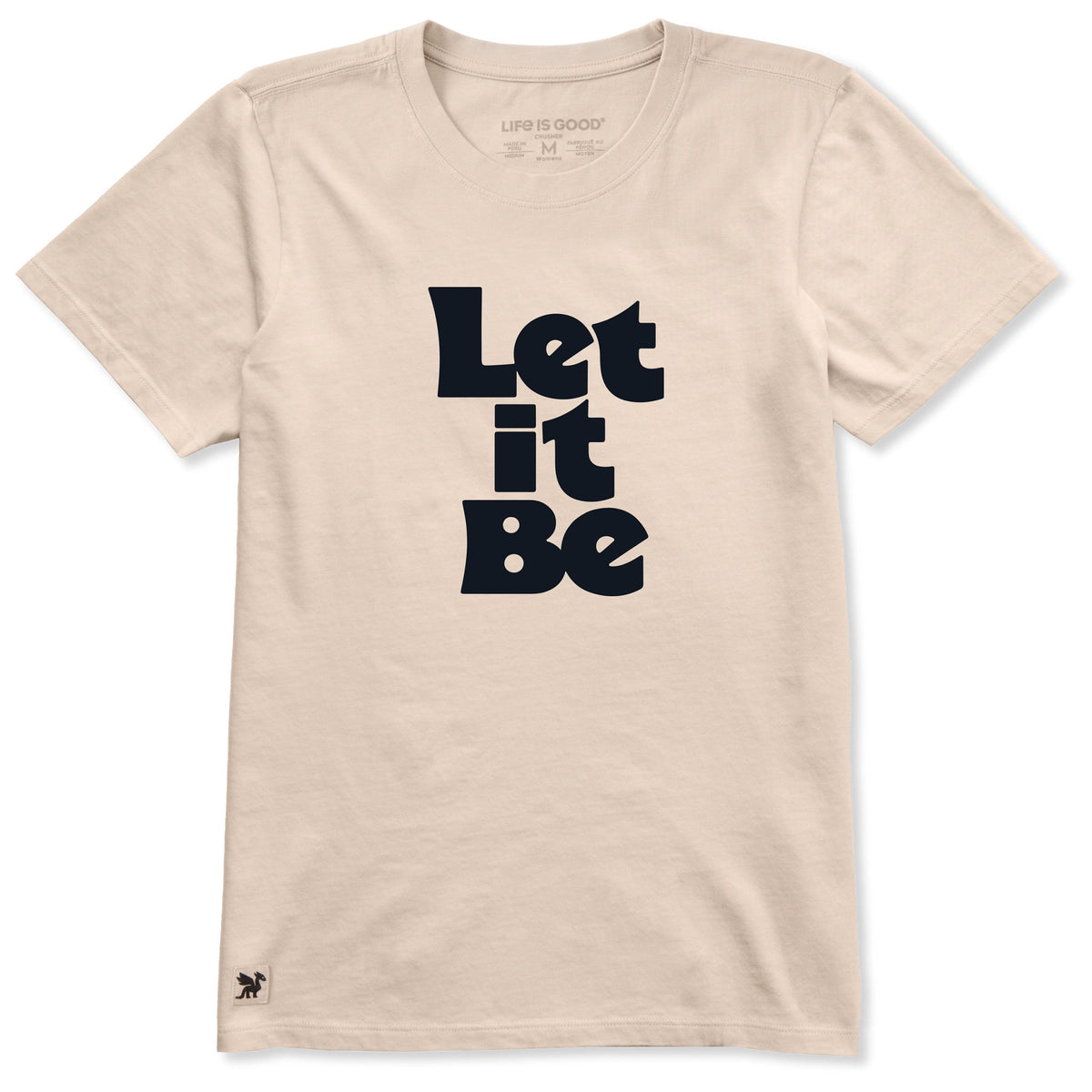 Women's Let it Be Stack Short Sleeve Crusher Tee product image 1