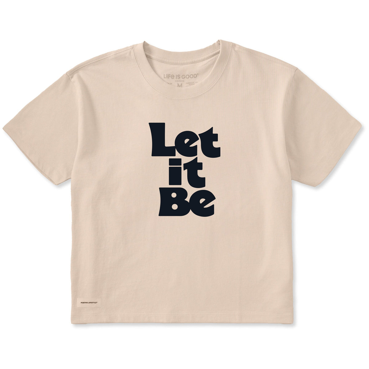 Women's Let it Be Stack Short Sleeve Crusher Boxy Tee product image 1