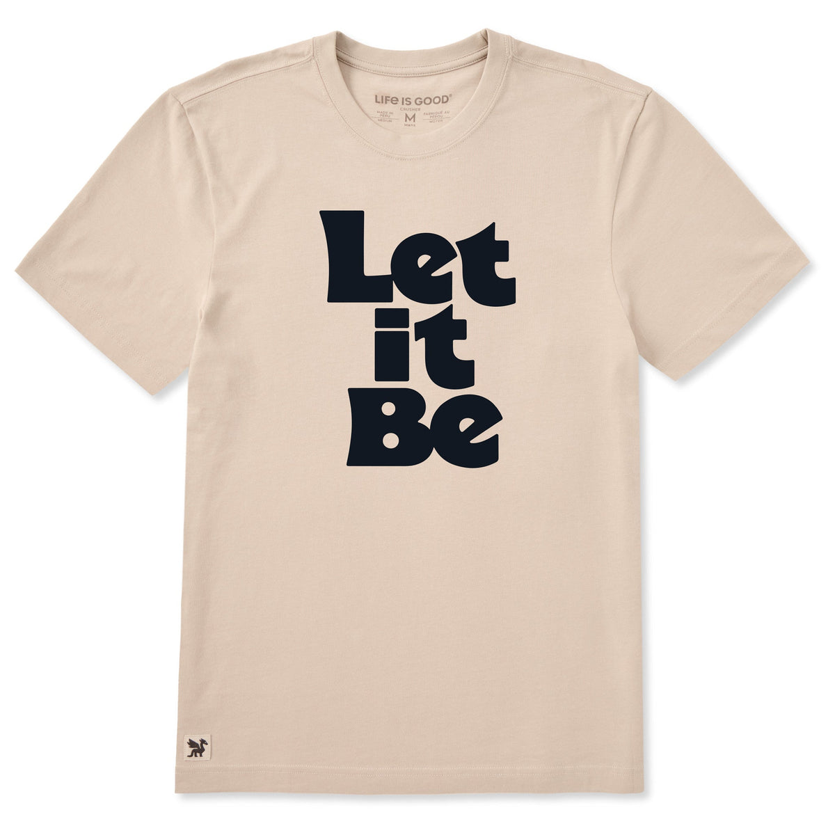 Men's Let it Be Stack Short Sleeve Crusher Tee product image 1