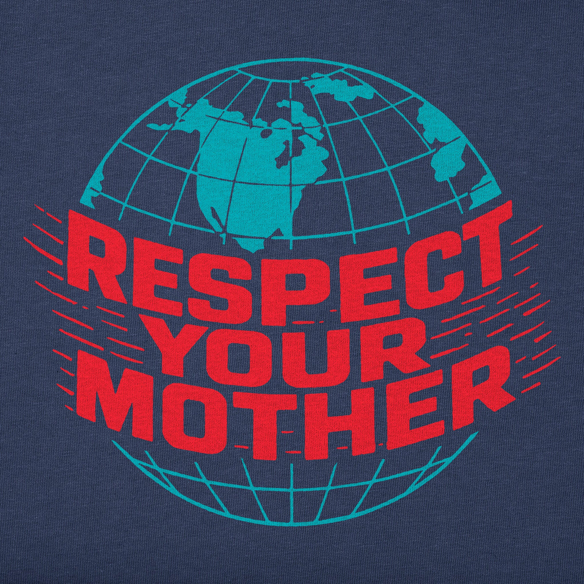 Women's Respect Your Mother Globe Short Sleeve Crusher Tee product image 2