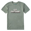 Kids Go Outside Stack Short Sleeve Crusher Tee product image 1