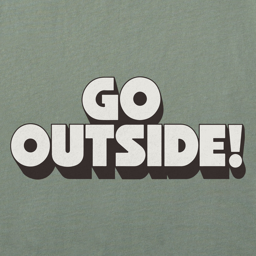Kids Go Outside Stack Short Sleeve Crusher Tee product image 2