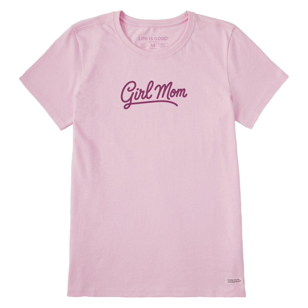 Women's Girl Mom Script Short Sleeve Crusher Tee product image 1